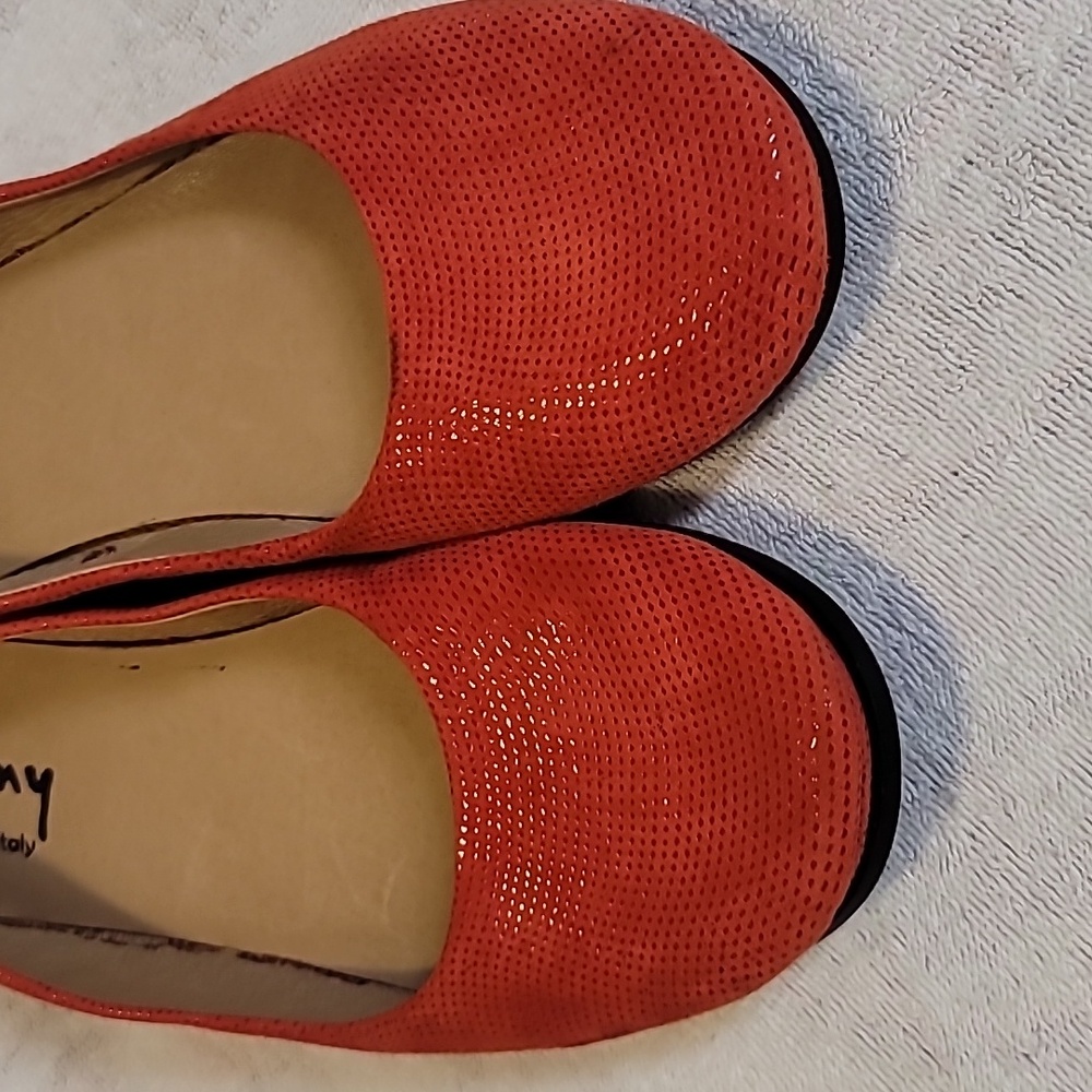 fs/ny Rusty Coral Ballet Flats - Picture 2 of 7
